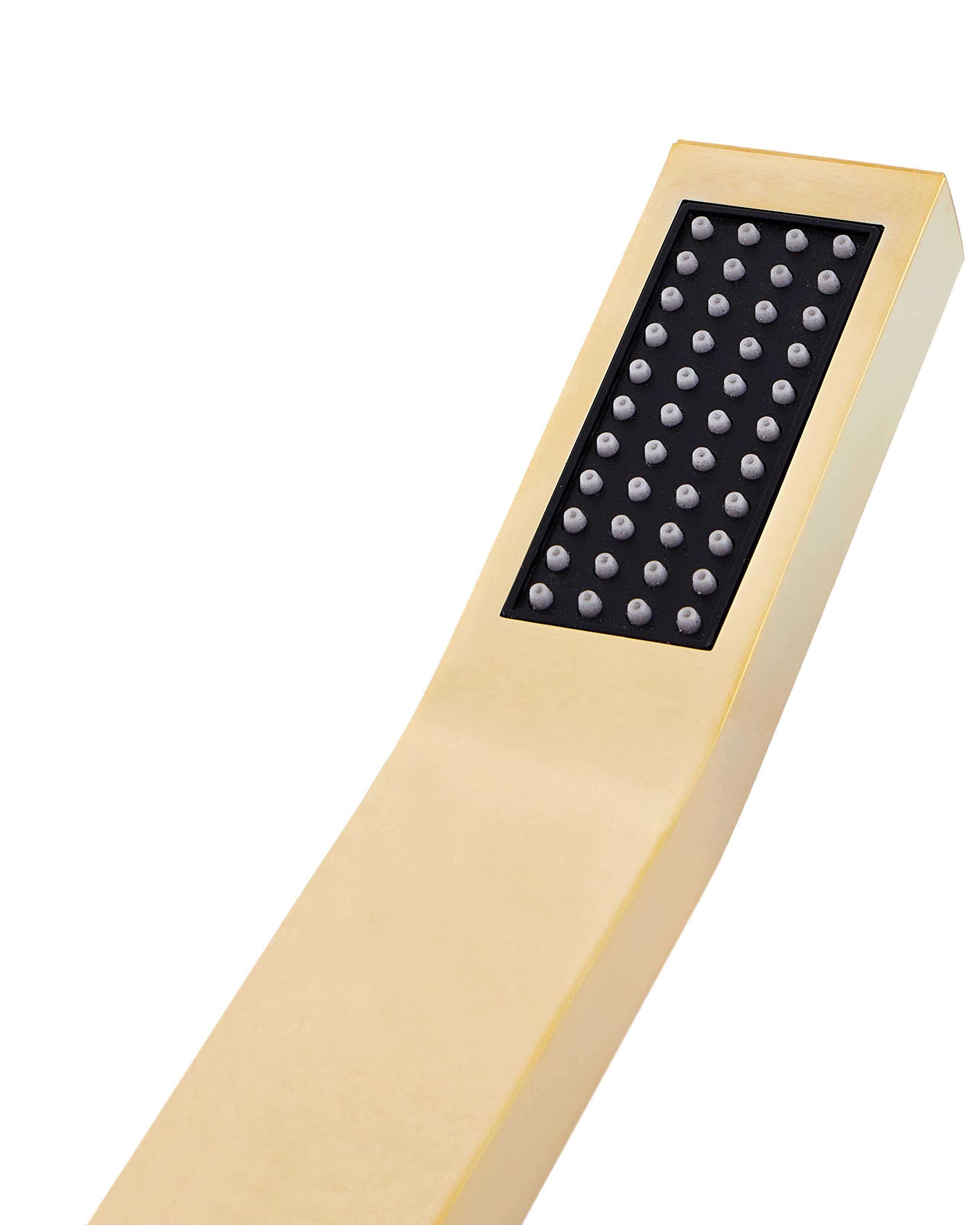 Beliani Duschkopf aus Messing Klassisch AMBORO  