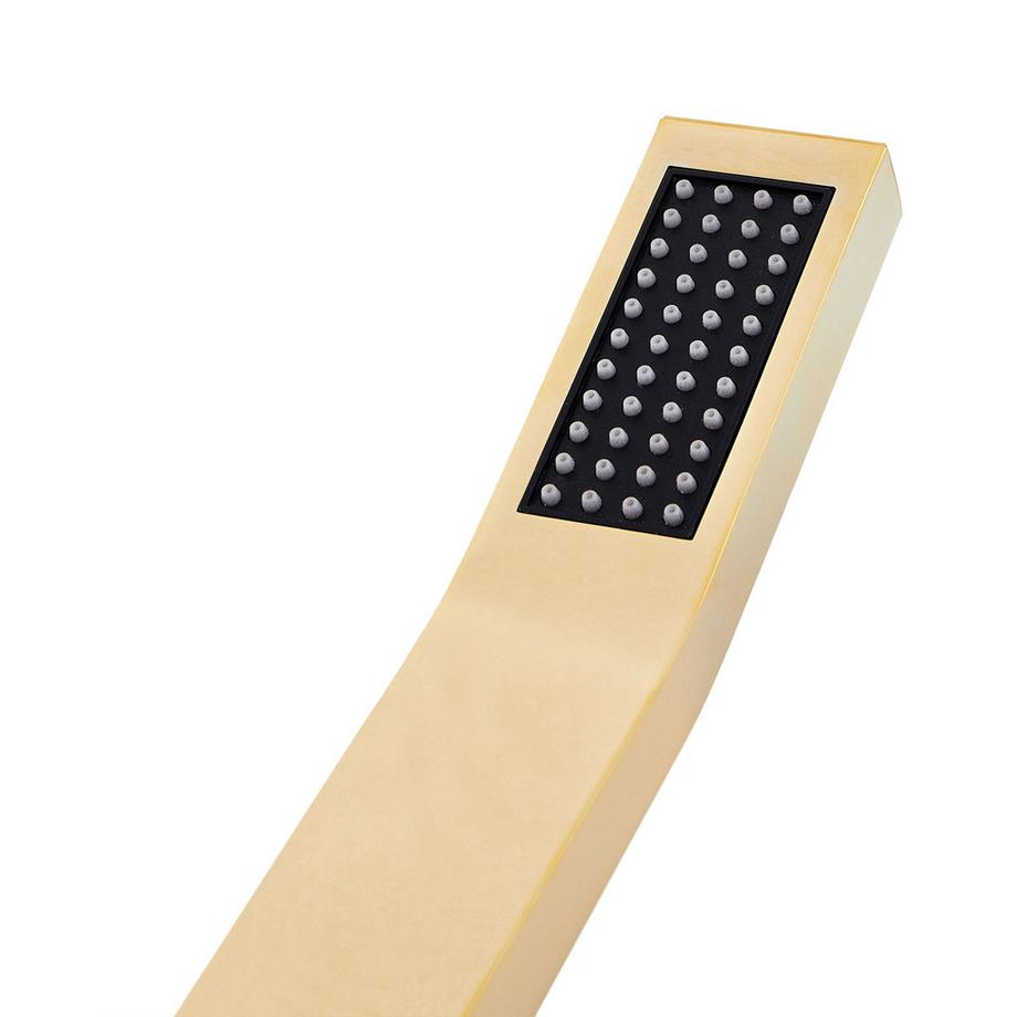 Beliani Pommeau de douche en Laiton Traditionnel AMBORO  