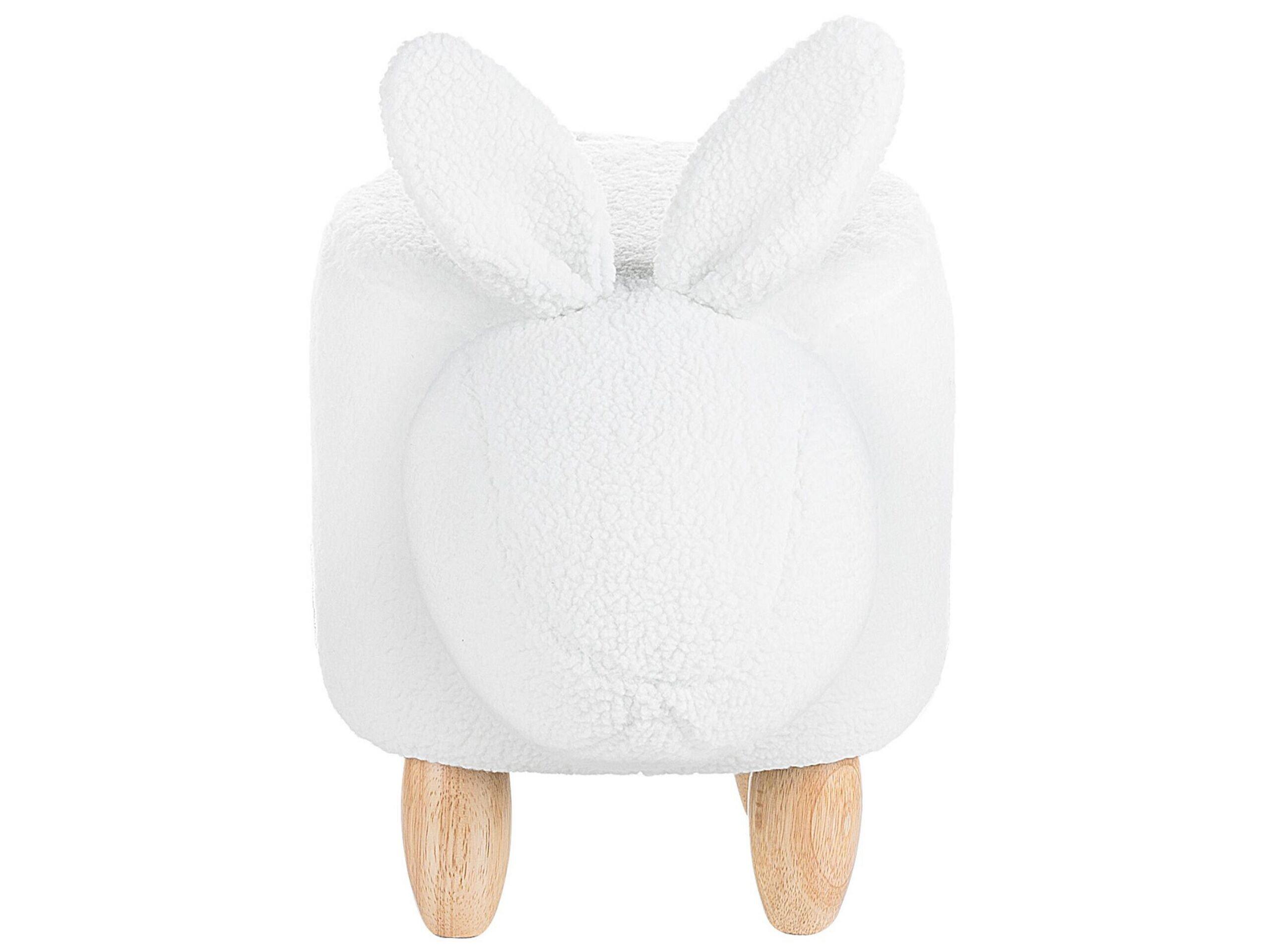 Beliani Sgabello en Poliestere Moderno BUNNY  