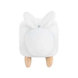 Beliani Hocker aus Polyester Modern BUNNY  