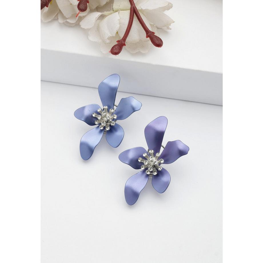 AVANT-GARDE PARIS  Florale Steckerohrringe 