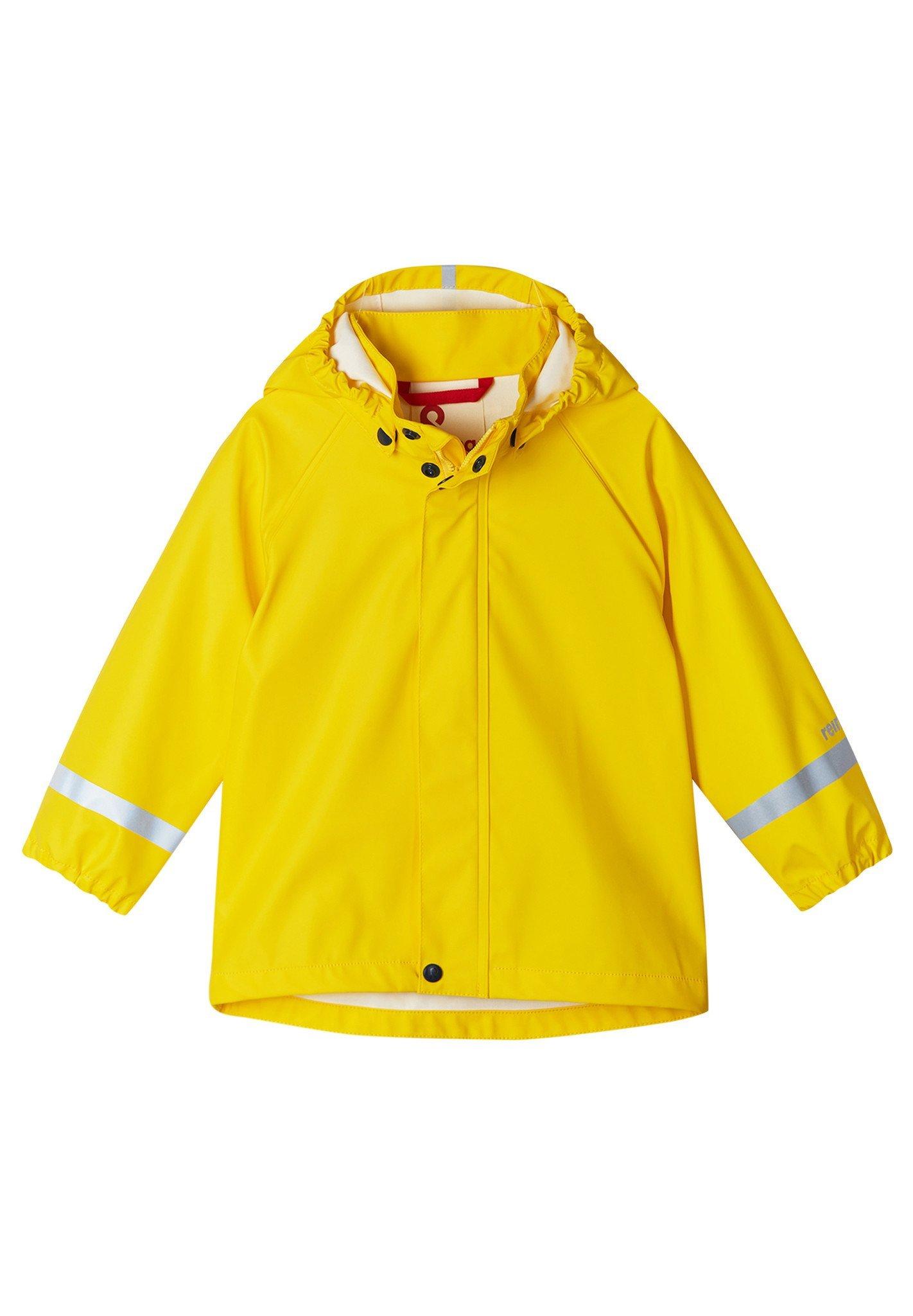 Image of Kinder Regenjacke Lampi Yellow Jungen Gelb 104