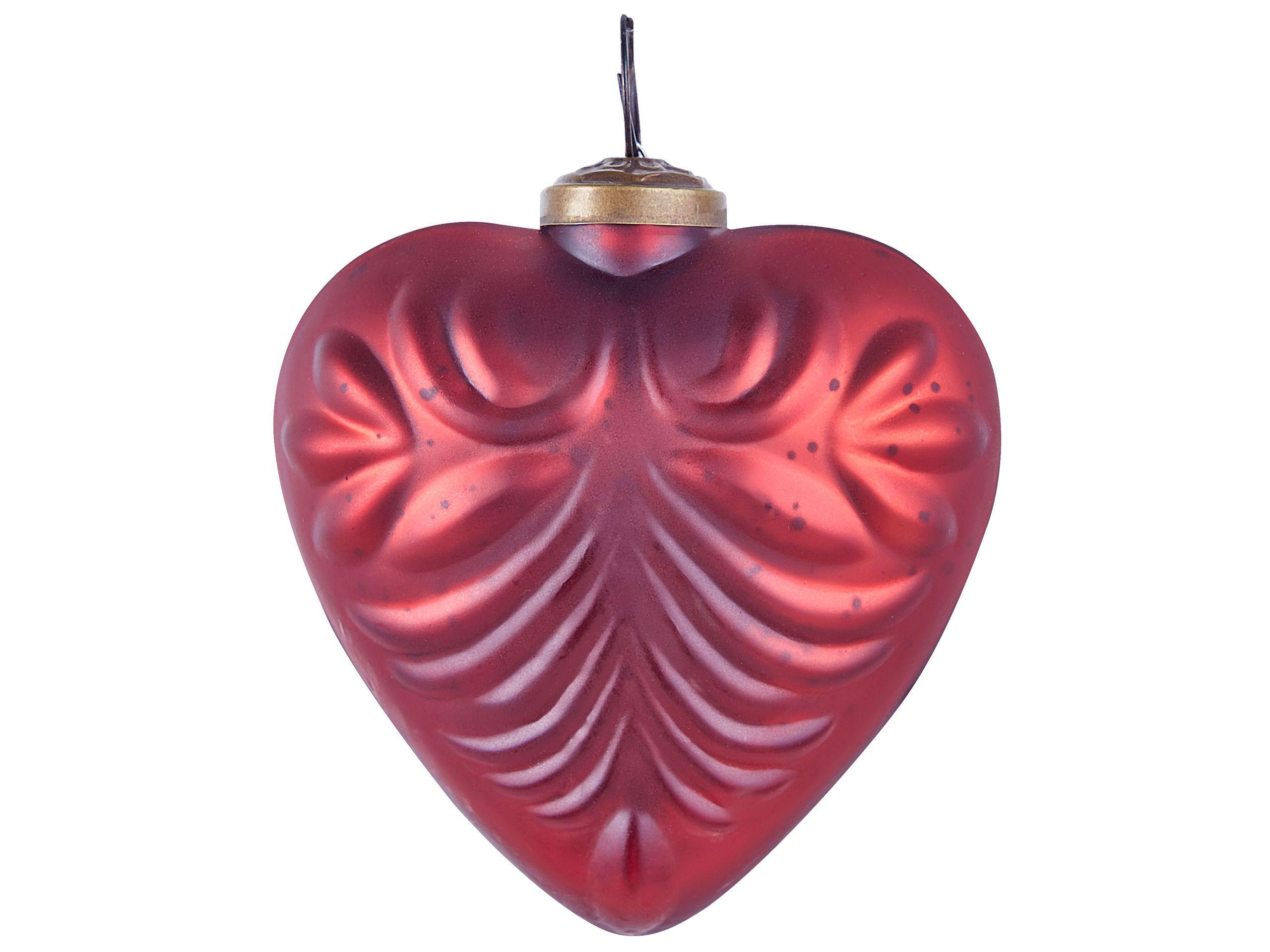 Beliani Lot de 8 boules en Verre Rustique FERIABLE  