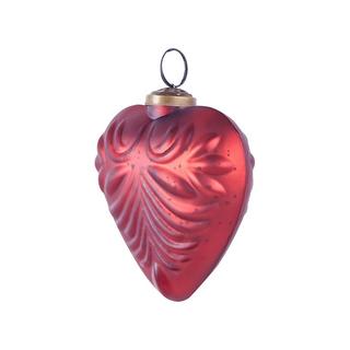 Beliani Lot de 8 boules en Verre Rustique FERIABLE  