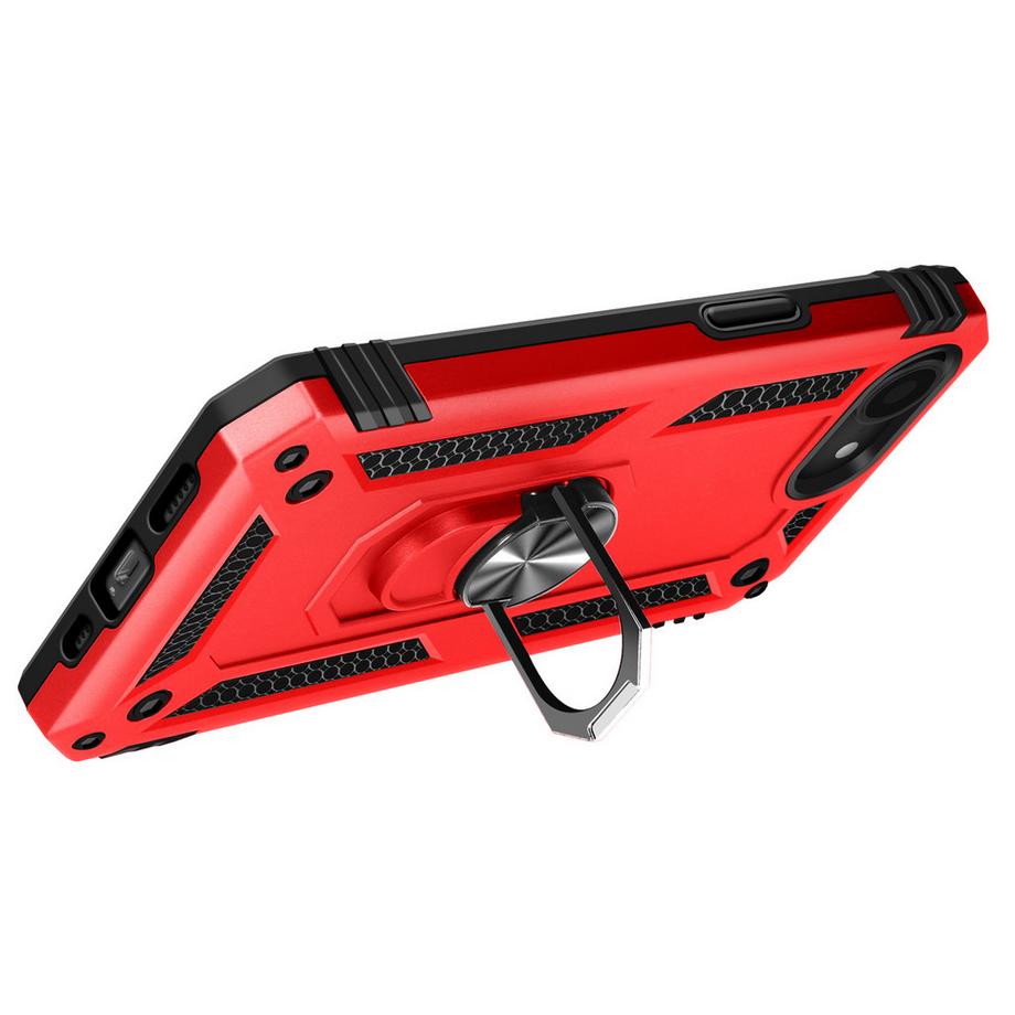 Avizar  iPhone 16e Ring Hülle Rot 