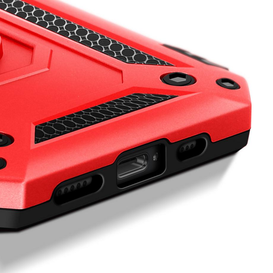 Avizar  iPhone 16e Ring Hülle Rot 