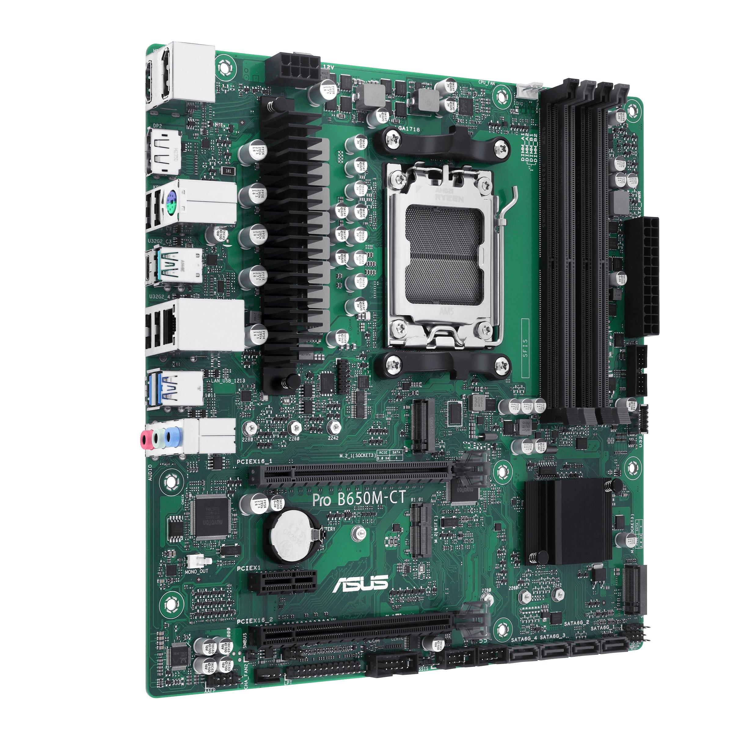 ASUS  PRO B650M-CT-CSM AMD B650 Socket AM5 micro ATX 