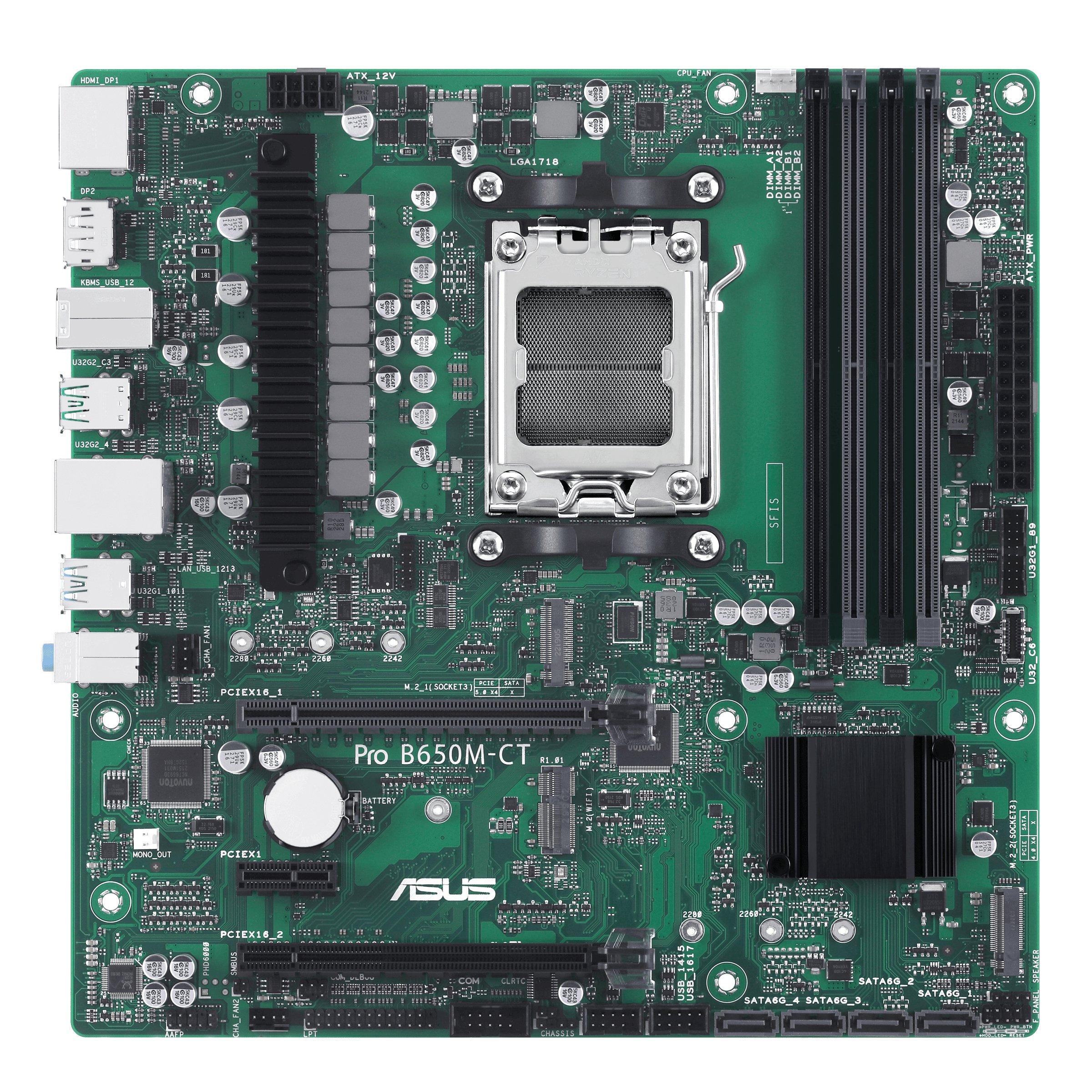 ASUS  PRO B650M-CT-CSM AMD B650 Sockel AM5 micro ATX 