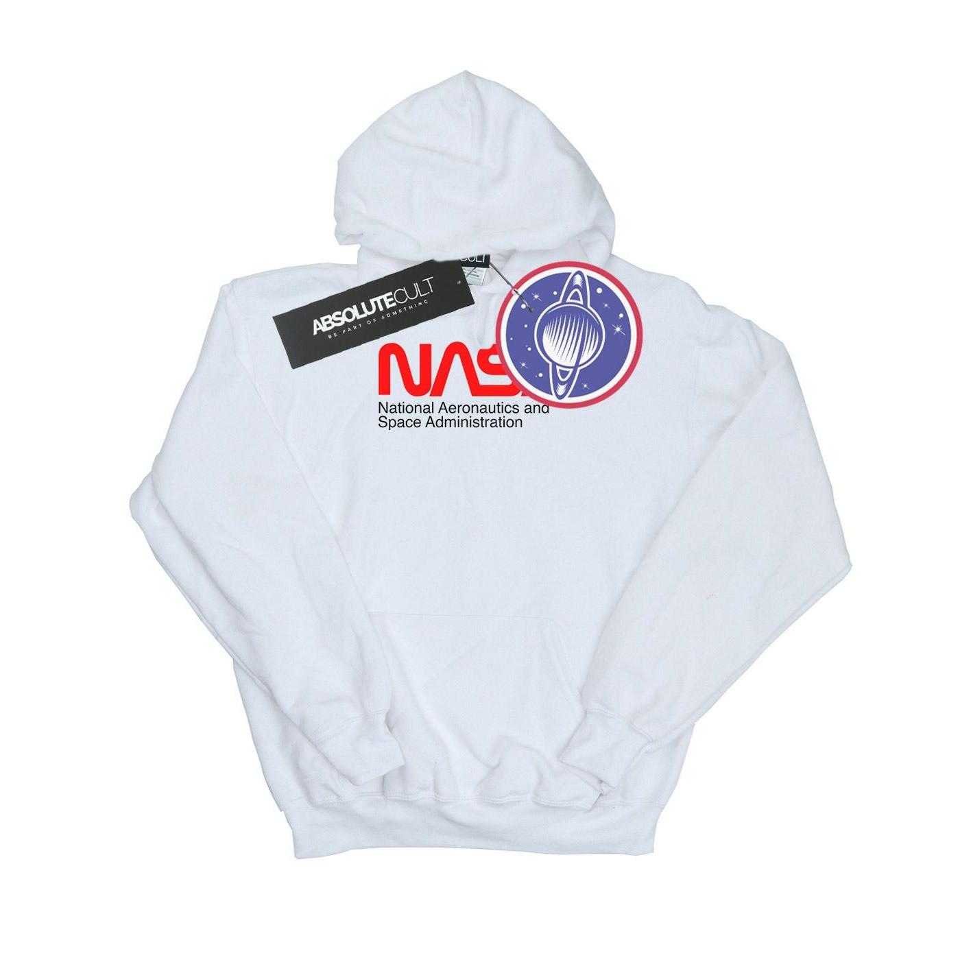 Image of Aeronautics And Space Kapuzenpullover Mädchen Weiss 116