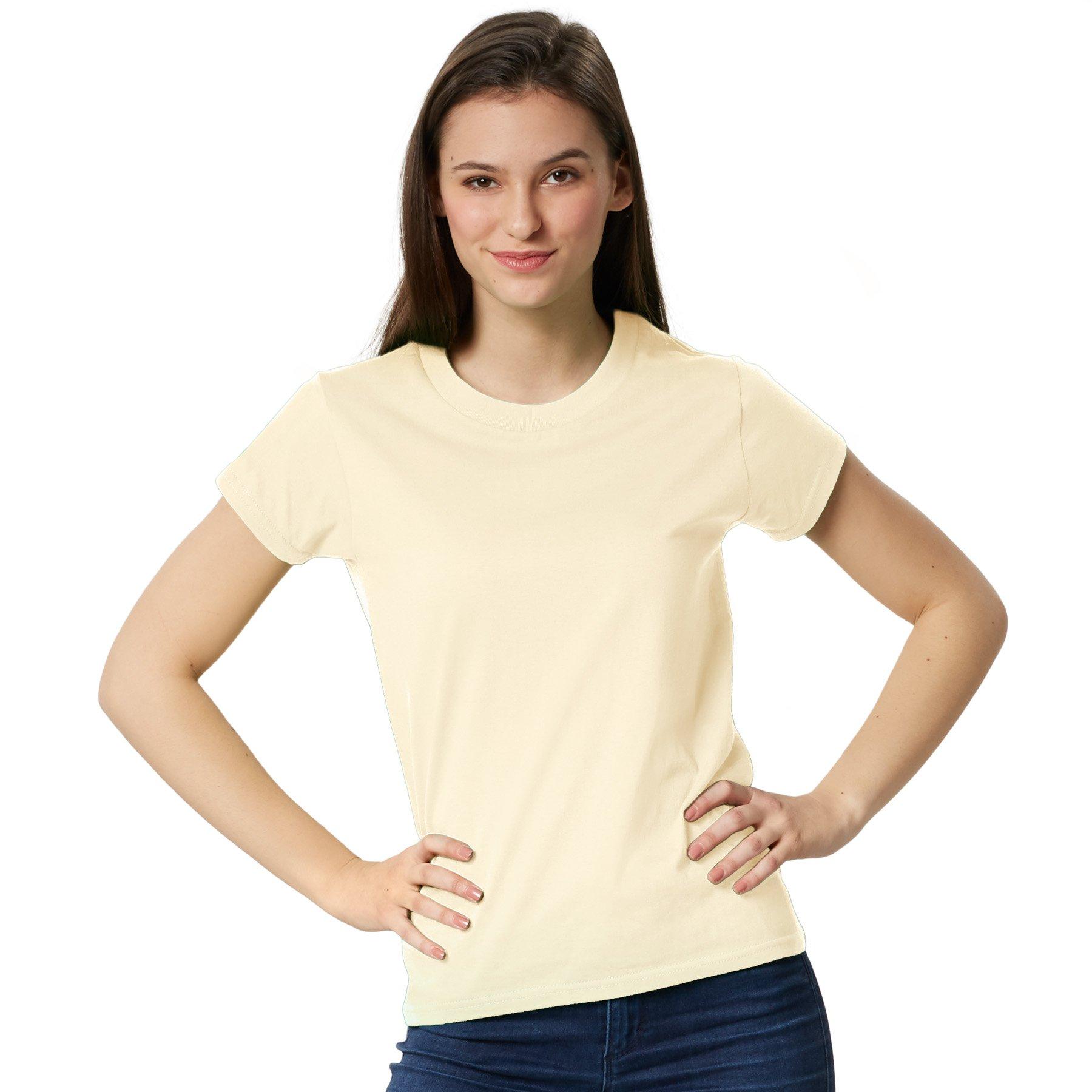 Image of T-shirt Frauen Damen Beige L