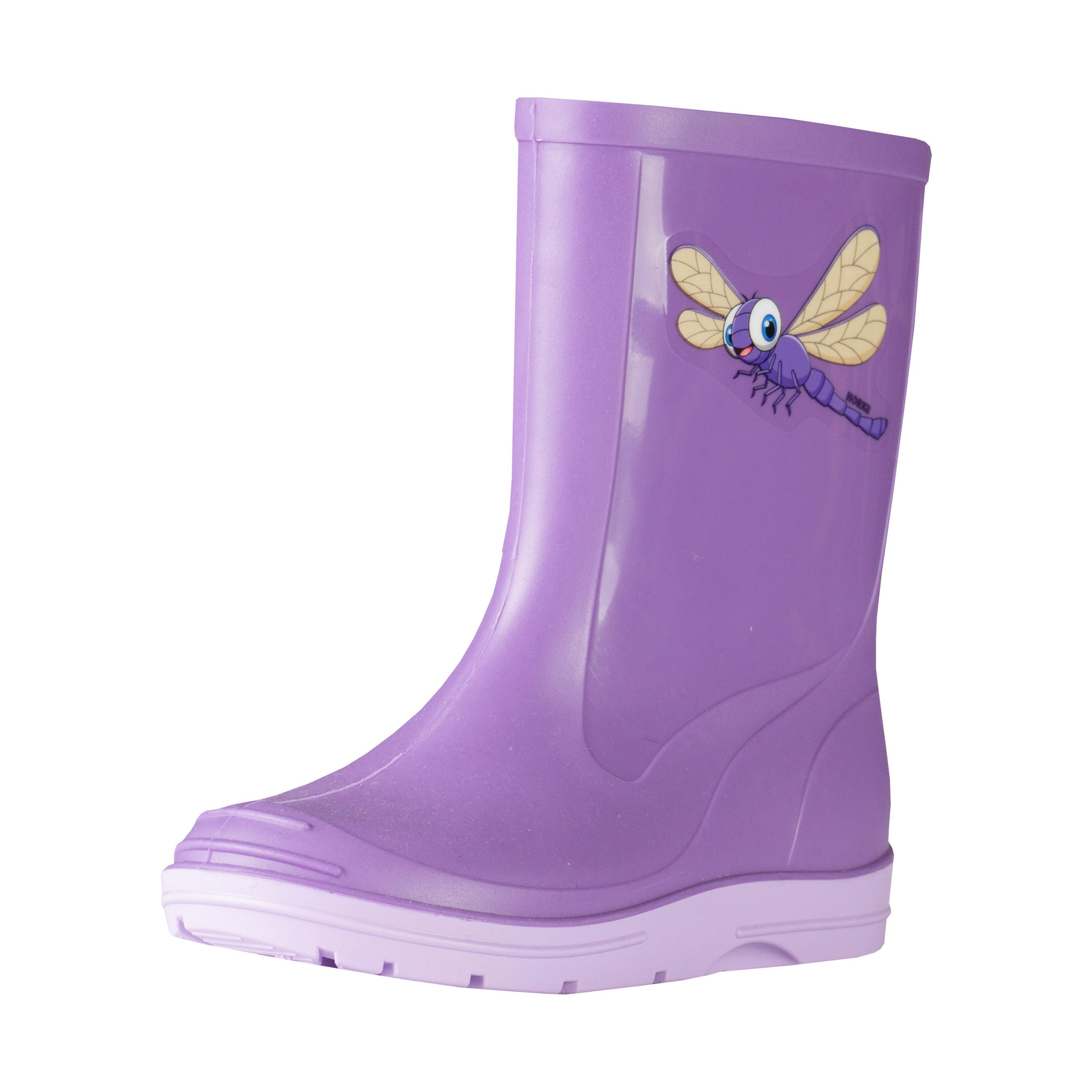 HORKA  bottes d'équitation de pluie pvc fille 