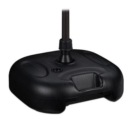 B2X Schwarzer Sonnenschirmständer  