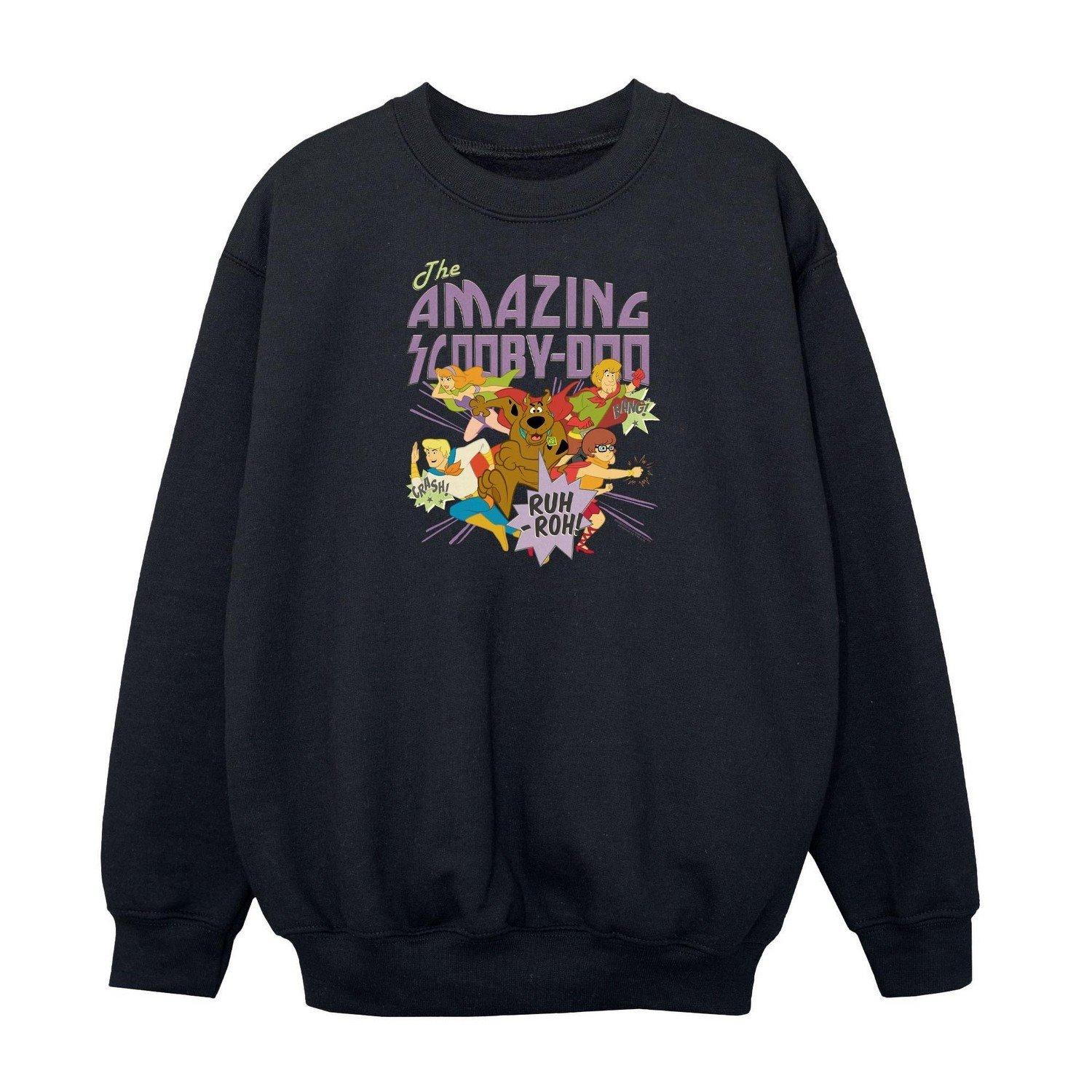 Image of The Amazing Scooby Sweatshirt Mädchen Schwarz 152-158