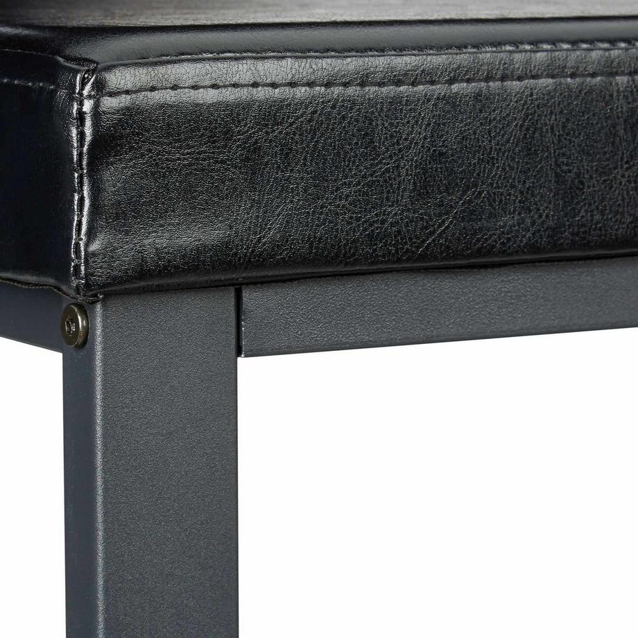 B2X Schuhbank mit gepolsterter Sitzfläche  