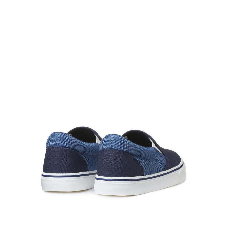 La Redoute Collections Zweifarbige Slip-on-Sneakers  