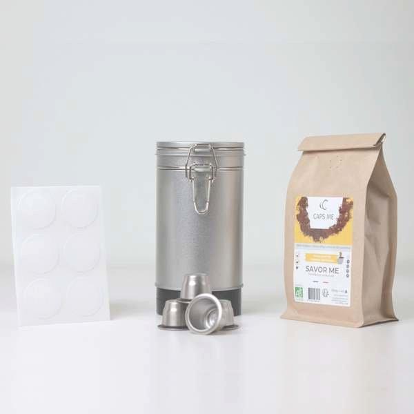 CAPSME Kit di capsule riutilizzabili per il caffè Nespresso®