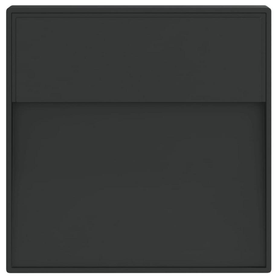 VidaXL Applique murale led d'extérieur aluminium  