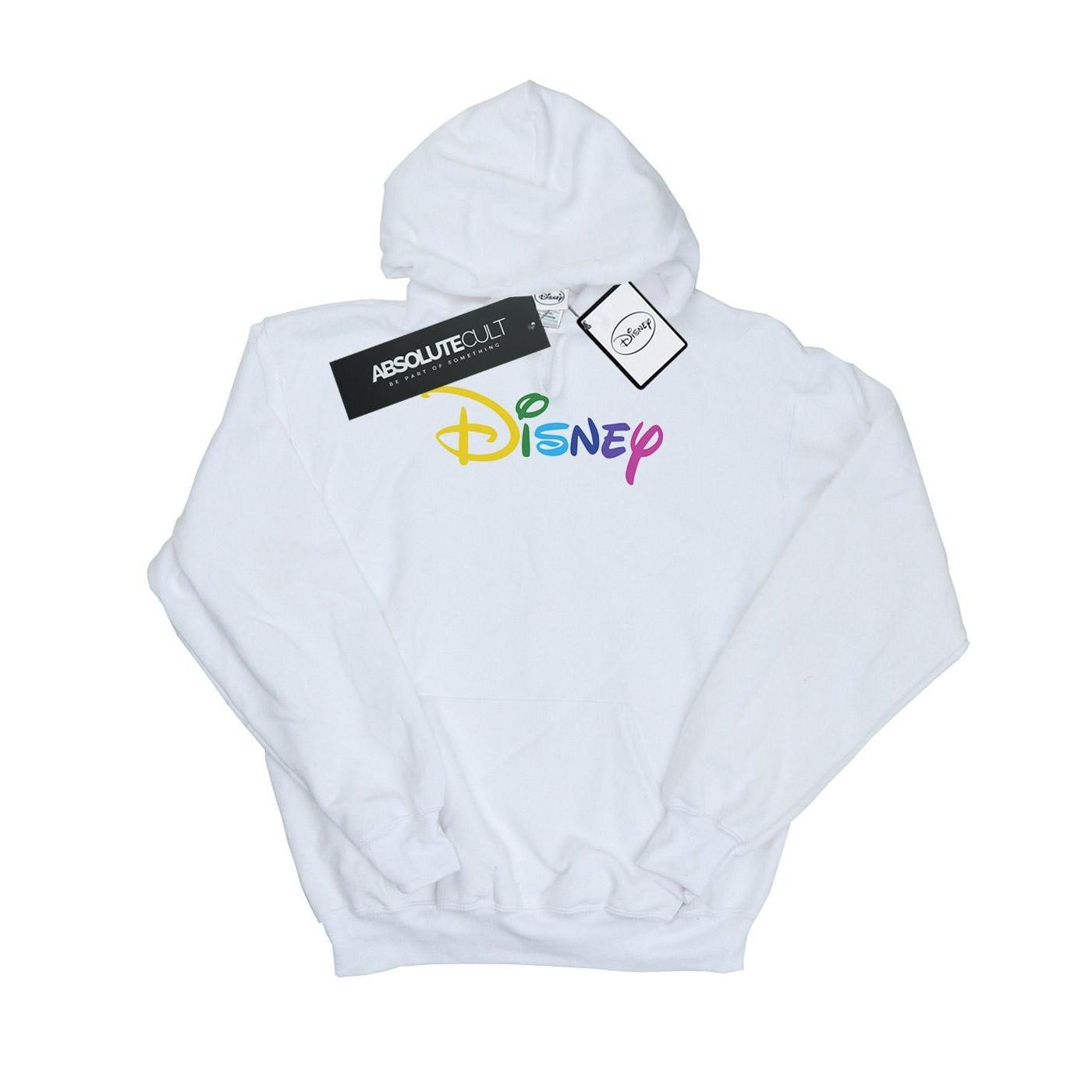 Image of Colour Logo Kapuzenpullover Damen Weiss XXL