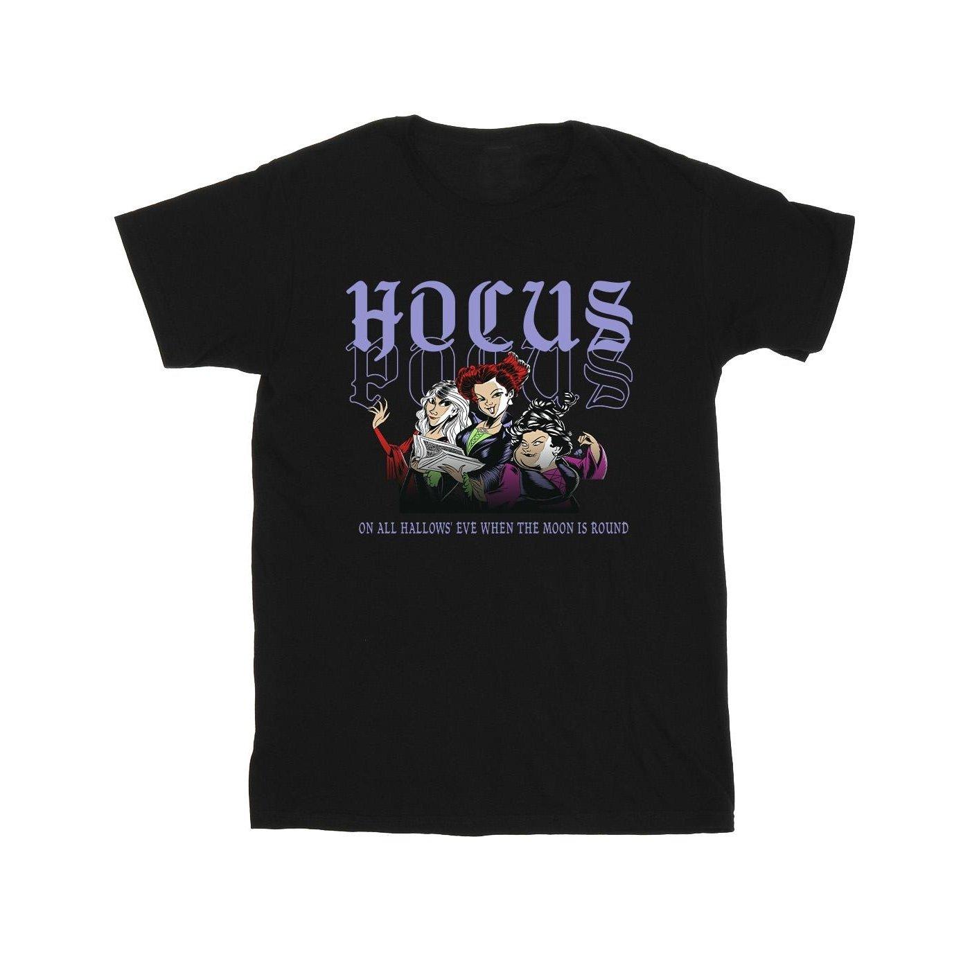 Image of Hocus Pocus Hallows Eve Tshirt Unisex Schwarz 104