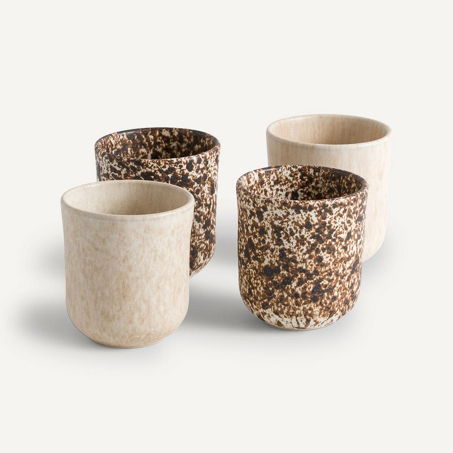 AM.PM 4er-Set Tassen Rusty  