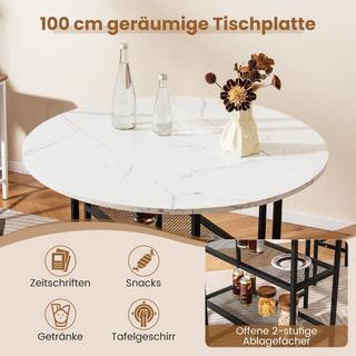 Northix Klappbarer Esstisch für 2-4 Personen  