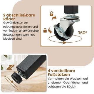 Northix Klappbarer Esstisch für 2-4 Personen  