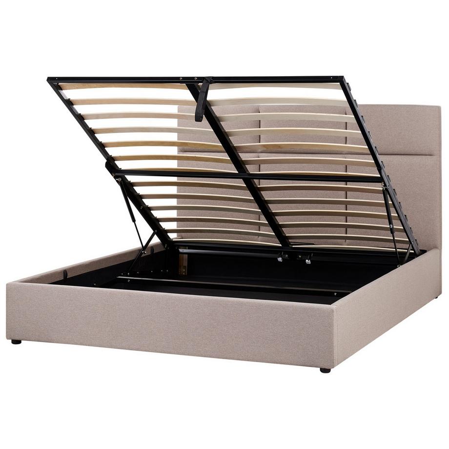 Lit ottoman en Tissu Moderne LAGORD