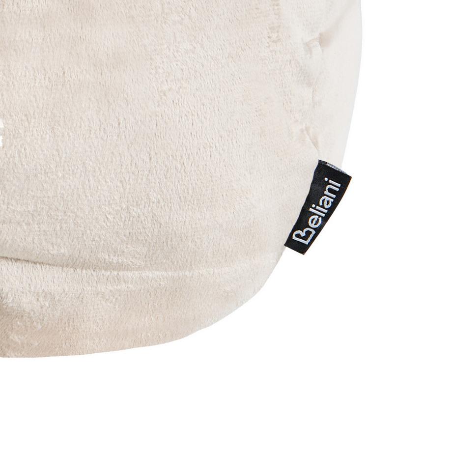 Beliani Dekokissen 2er Set aus Samtstoff Minimalistisch SALVIA  
