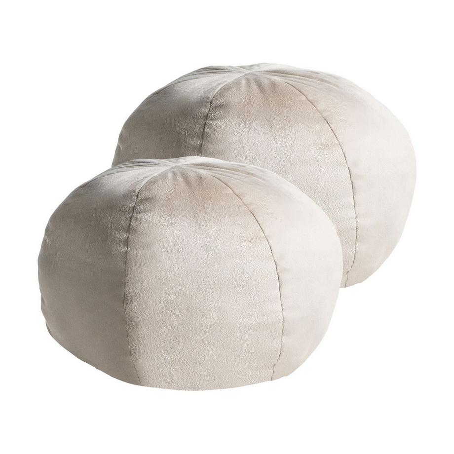 Dekokissen 2er Set aus Samtstoff Minimalistisch SALVIA
