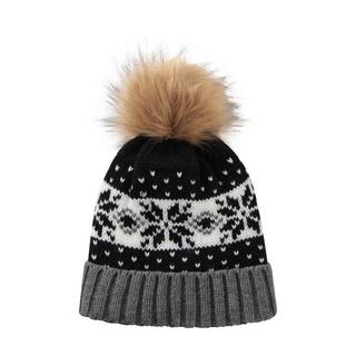 Mountain Warehouse Berretto con Pompon Fair Isle  