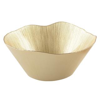 Aulica GOLDENER SALAT-SCHÜSSEL 28CM  