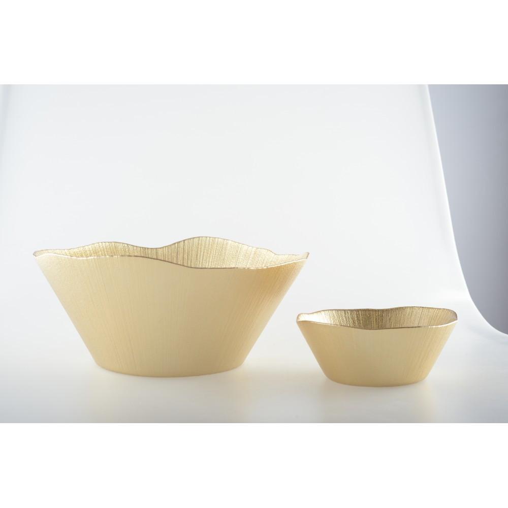 Image of GOLDENER SALAT-SCHÜSSEL 28CM GOLDENER SALAT-SCHÜSSEL 28CM