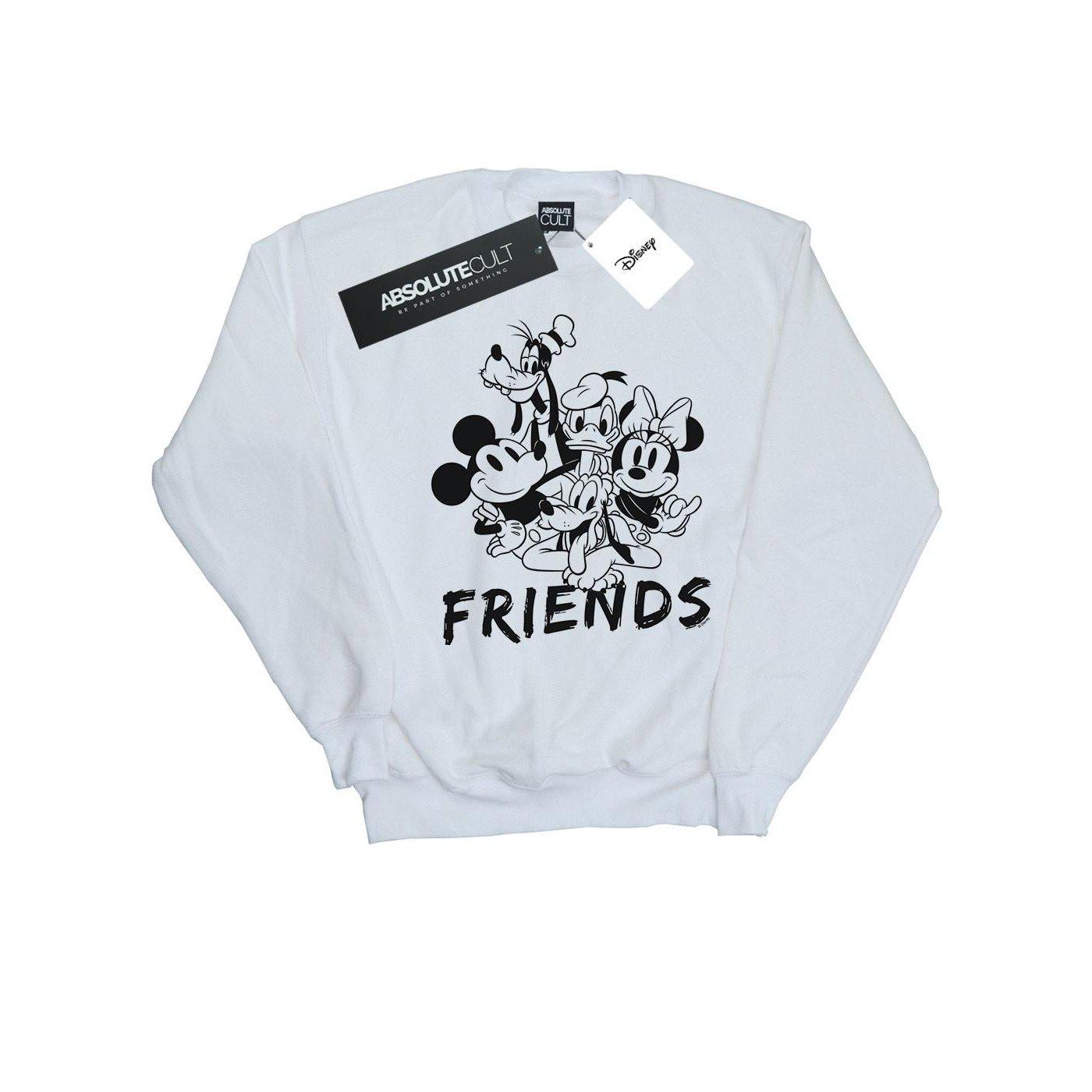 Image of Mickey Mouse And Friends Sweatshirt Unisex Weiss 104