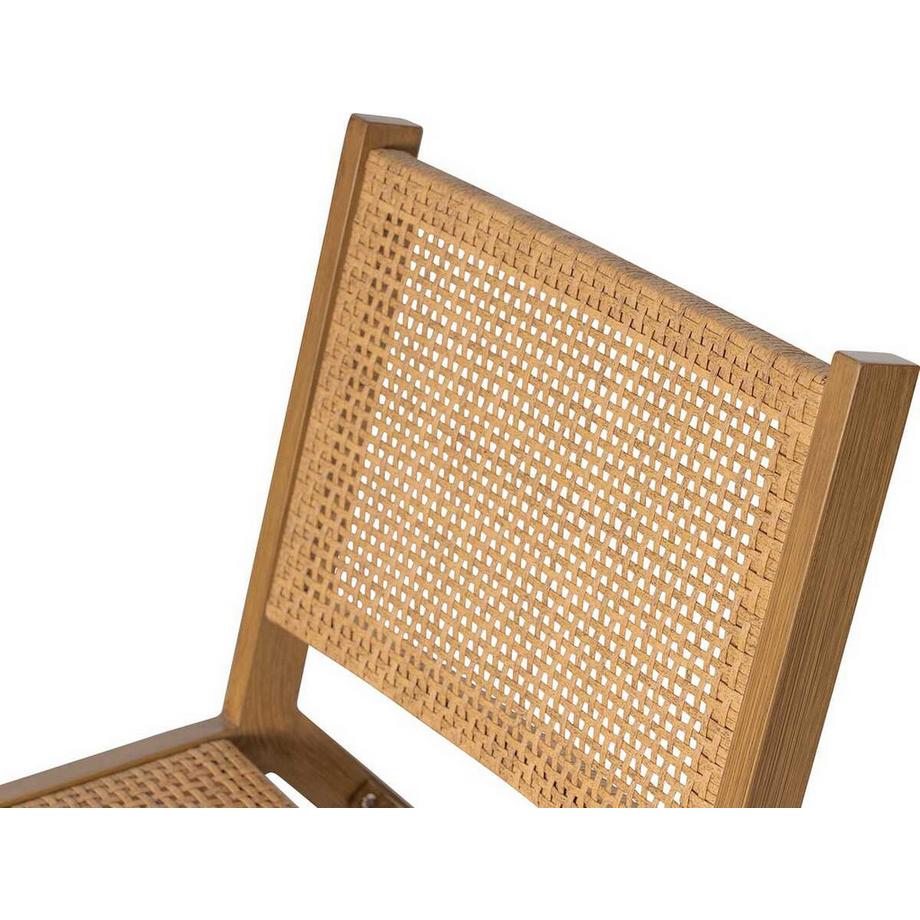 mutoni Fauteuil Puk aluminium naturel  