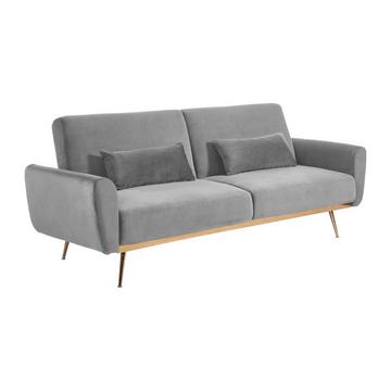 Schlafsofa Klappsofa 3Sitzer Samt LAUNEI