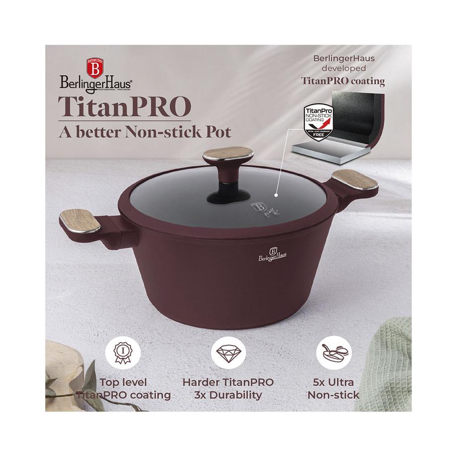 Berlinger Batterie de cuisine 10 pièces Leonardo Nordic Collection  