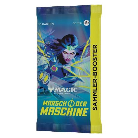 Wizards of the Coast  Marsch der Maschine Sammler Booster Pack - Magic the Gathering - DE 