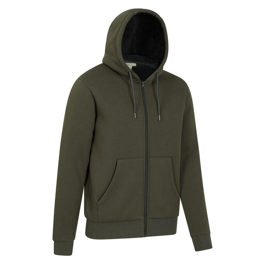Mountain Warehouse Dalton Hoodie mit durchgehendem Reissverschluss Borg gefüttert  
