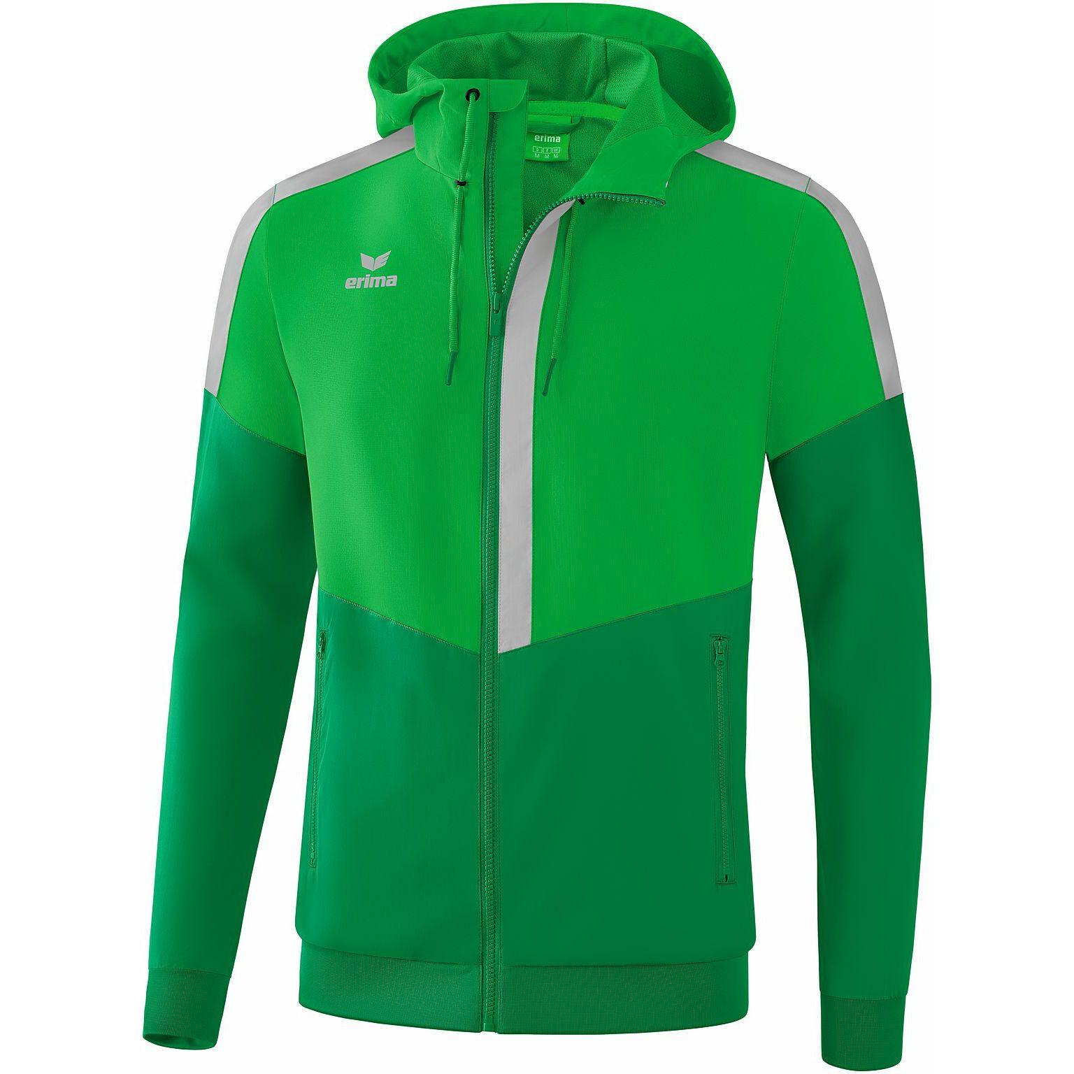 Erima  kapuzenjacke tracktop quad 