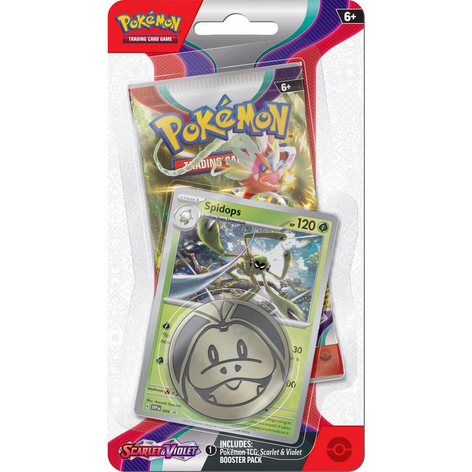TCG: Scarlet & Violet 1 Pack Blister Spidops - EN