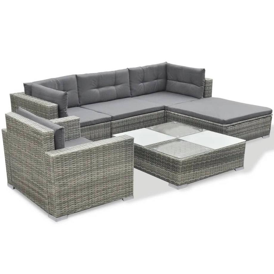 VidaXL Gartenmöbel-set poly-rattan  