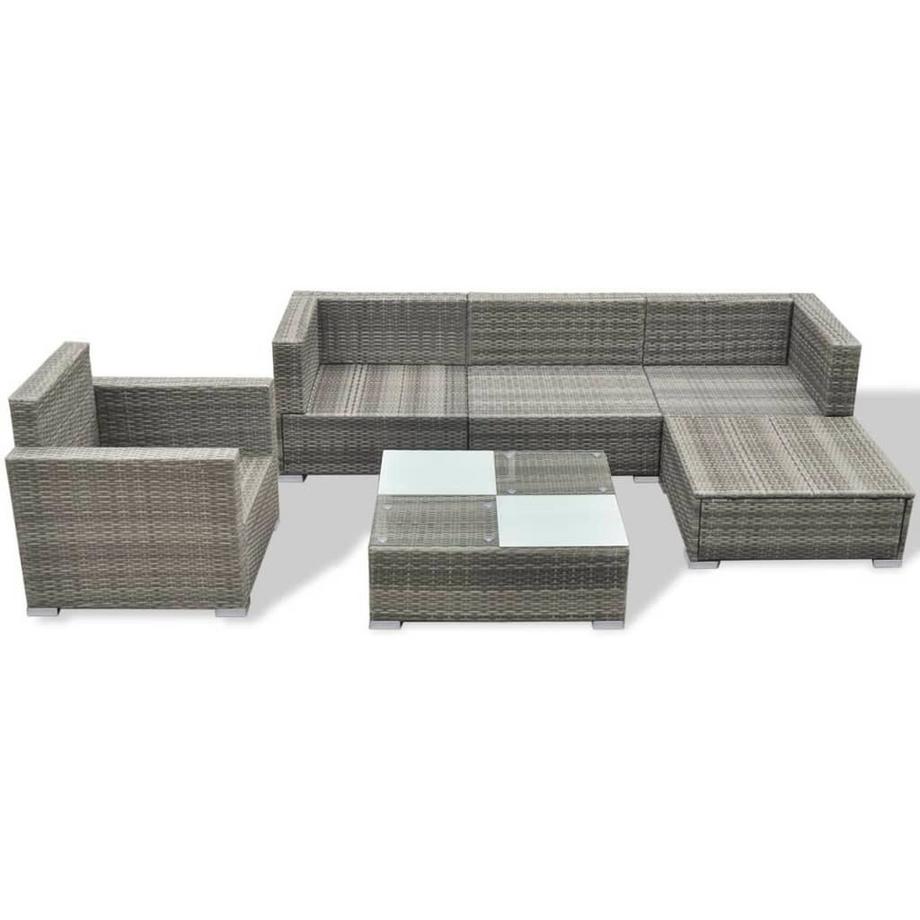 VidaXL Gartenmöbel-set poly-rattan  