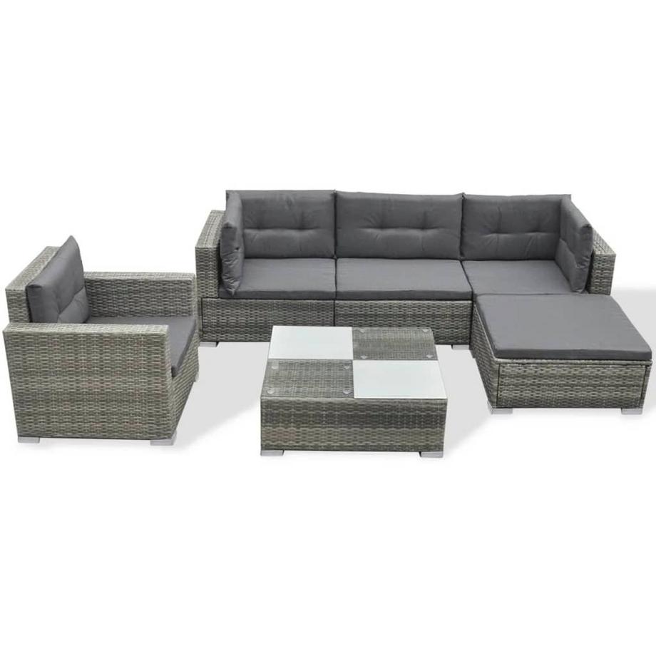 Gartenmöbel-set poly-rattan