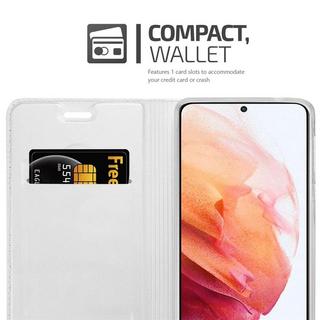 Cadorabo  Housse compatible avec Samsung Galaxy S21 5G - Coque de protection avec fermeture magnétique, fonction de support et compartiment pour carte 