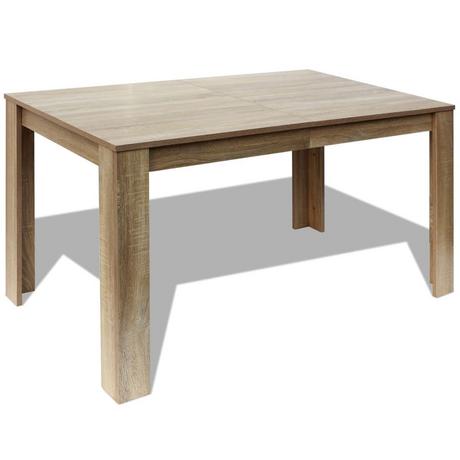 VidaXL Table de salle à manger bois d'ingénierie  