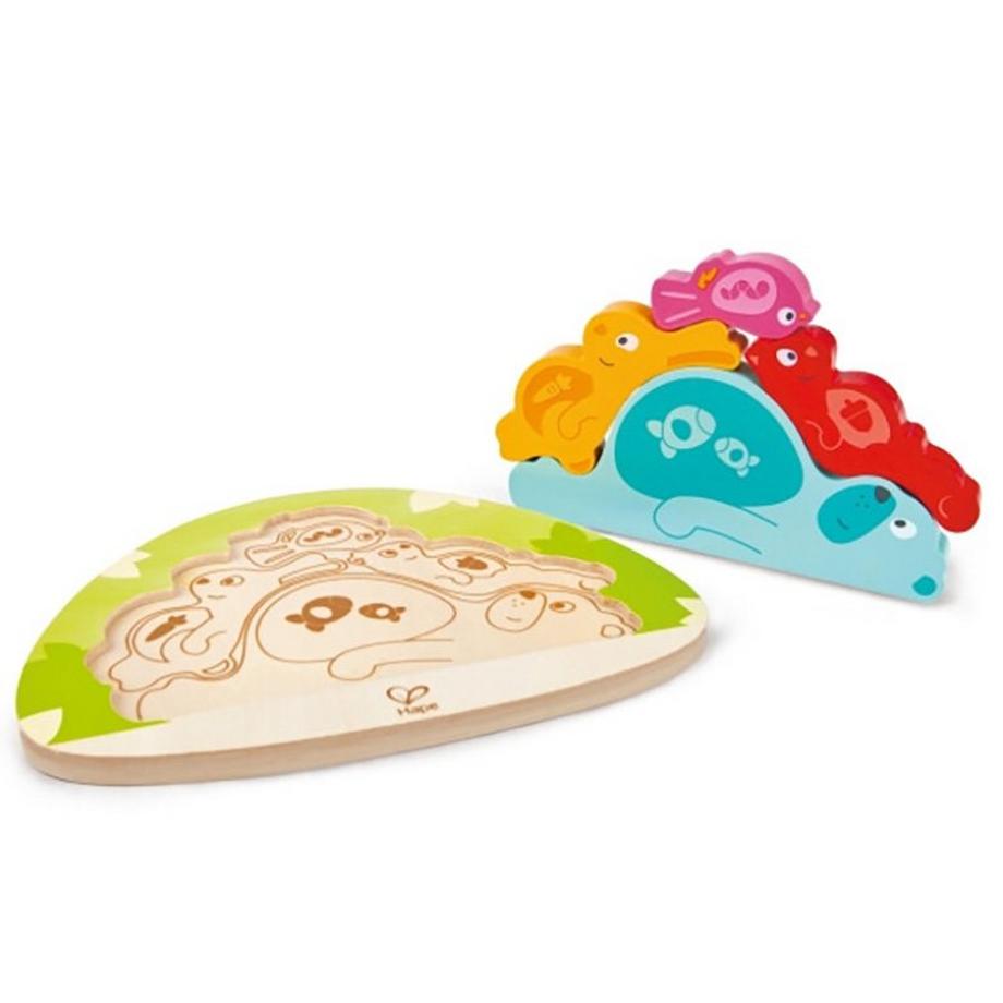 Hape  Puzzle Wir sind Satt-Puzzle (5Teile) 