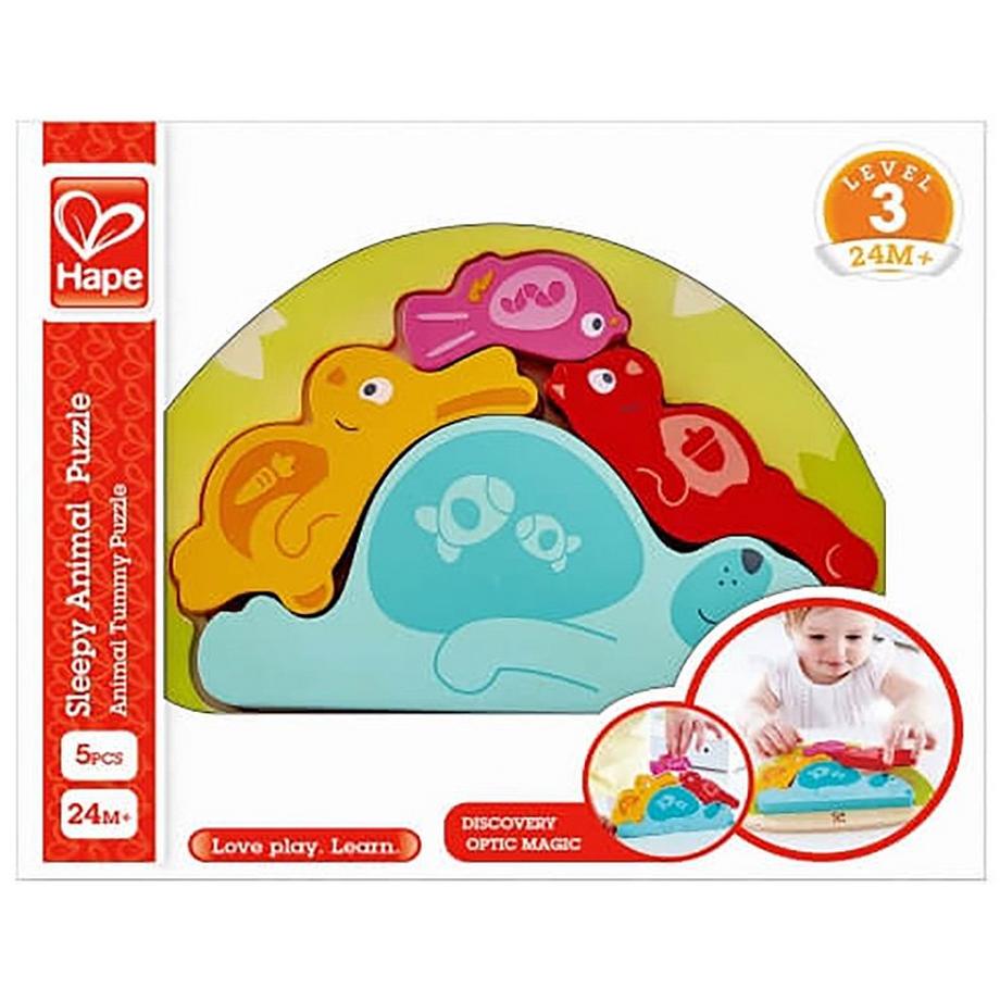 Hape  Puzzle Wir sind Satt-Puzzle (5Teile) 