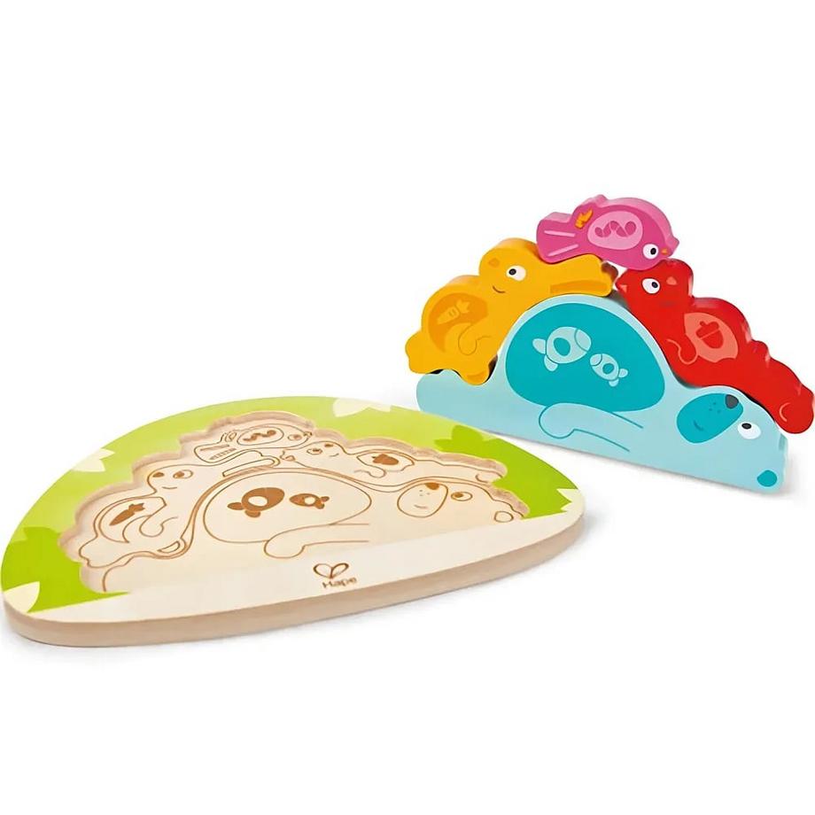 Hape  Puzzle Wir sind Satt-Puzzle (5Teile) 