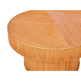 Beliani Table basse en Rotin Moderne AIROLE  