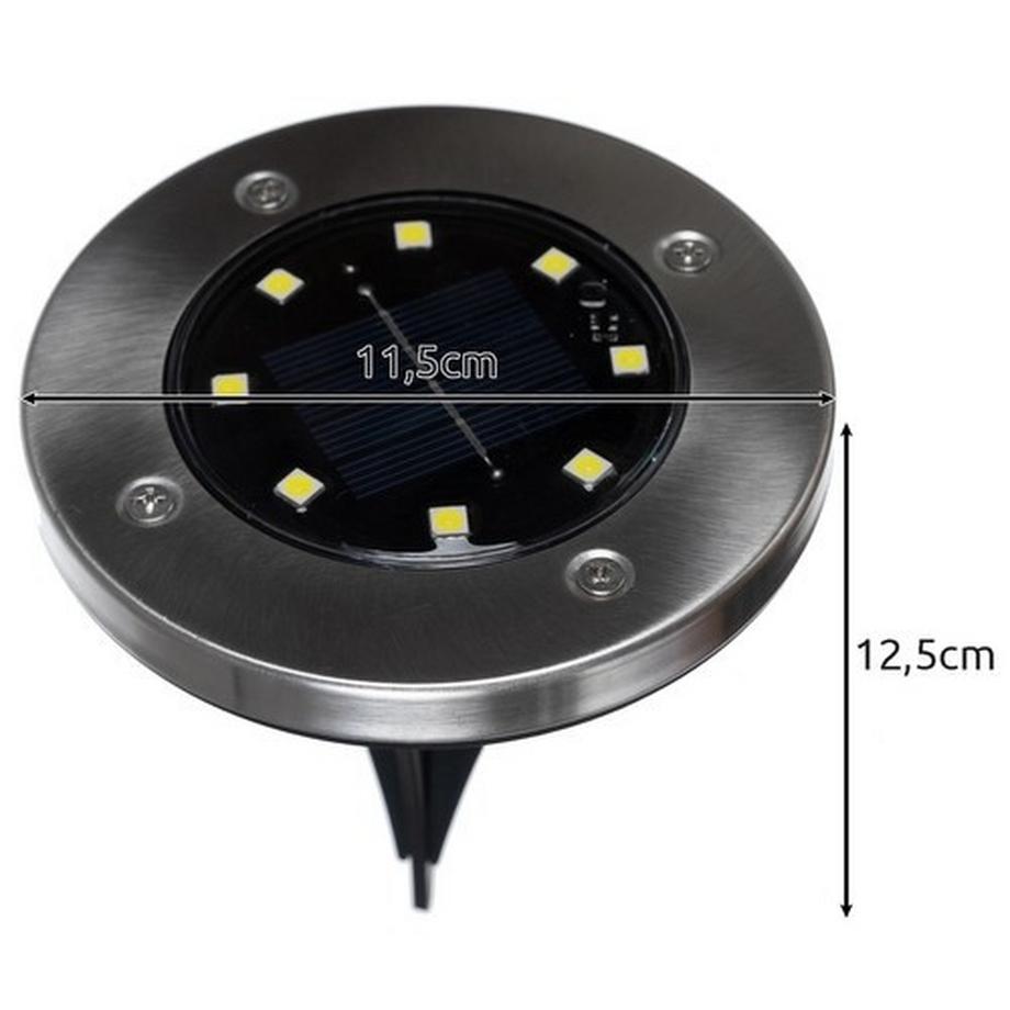 Gardlov Lampes solaires de jardin - 12 pcs. Gardlov 24001  